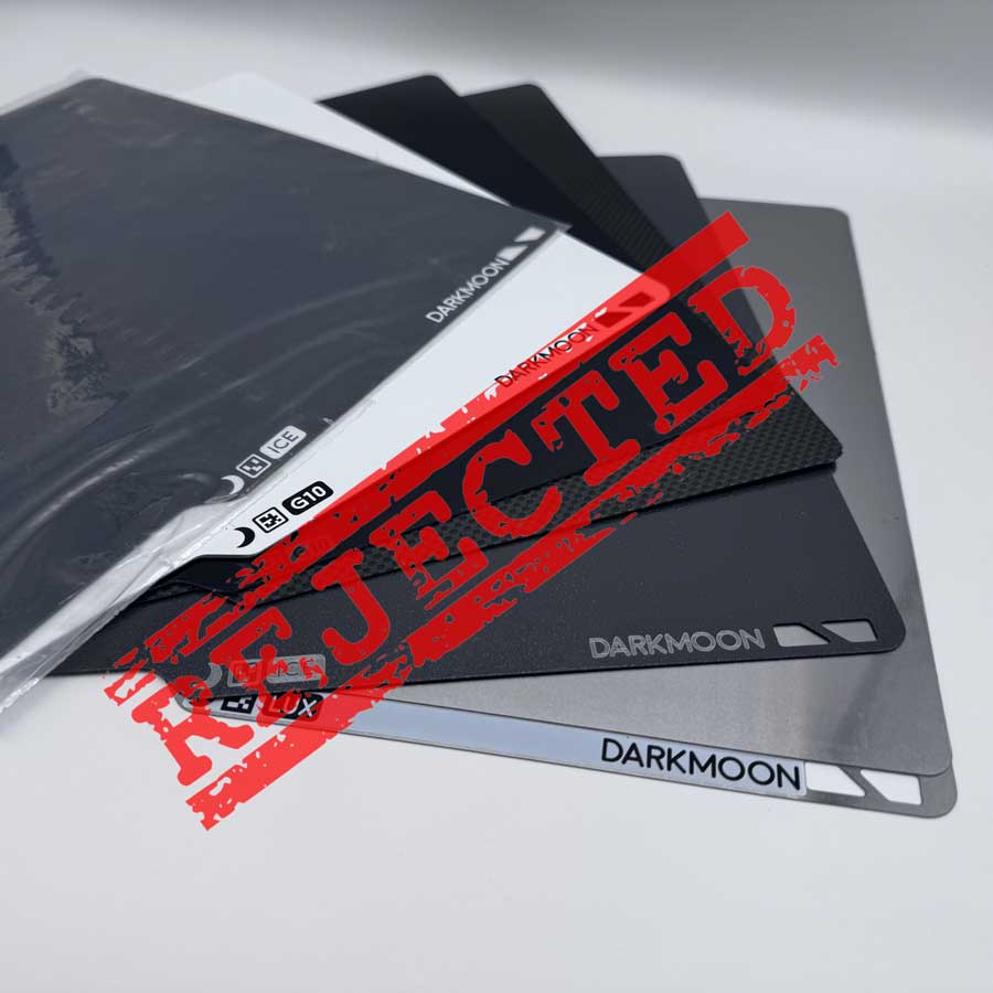 REJECTED Build Plates for Bambu Lab Printers